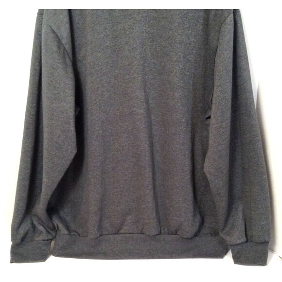 Vtg John Blair Jacket Men XL Gray Full Zip Lightweight Windbreaker Grandpa Dad - Picture 8 of 10